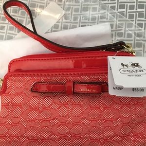 NWT Coach Wallet Wristlet Still In Protective Bag